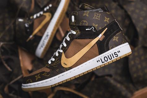 nike louis vuitton jordan 1|jordan 1s off white.